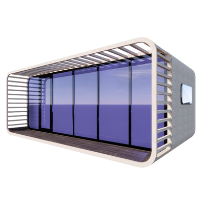 Pod préfabriqué pour le jardin